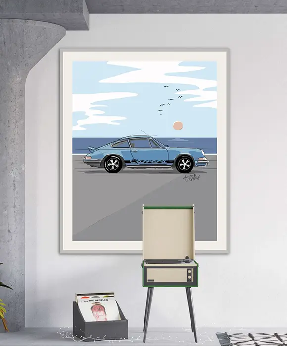 Poster Porsche